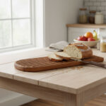 Brödbräda/serveringsbricka i ek – 500x270x21mm - Bild 2