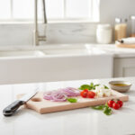 Skärbräda i bok - 290x130x14mm - Bild 2