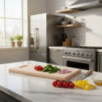 Skärbräda i bok - 380x210x22mm - Bild 2