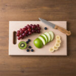 Skärbräda i bok - 450x240x22mm - Bild 2