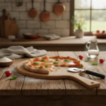 Pizzabräda med handtag - 250mm - Bild 2