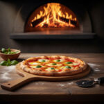 Pizzabräda med handtag - 350mm - Bild 2