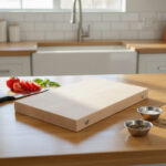 Skärbräda bultad - 450x300x40mm - Bild 2