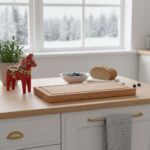 Ek bräda med spår - 295x140x21mm - Bild 2