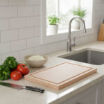 Skärbräda med spår - 300x215x20mm - Bild 2