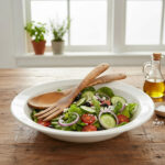 Salladsbestick i olivträ 290mm - Bild 2