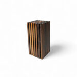 Knivblock i valnöt för 6st knivar